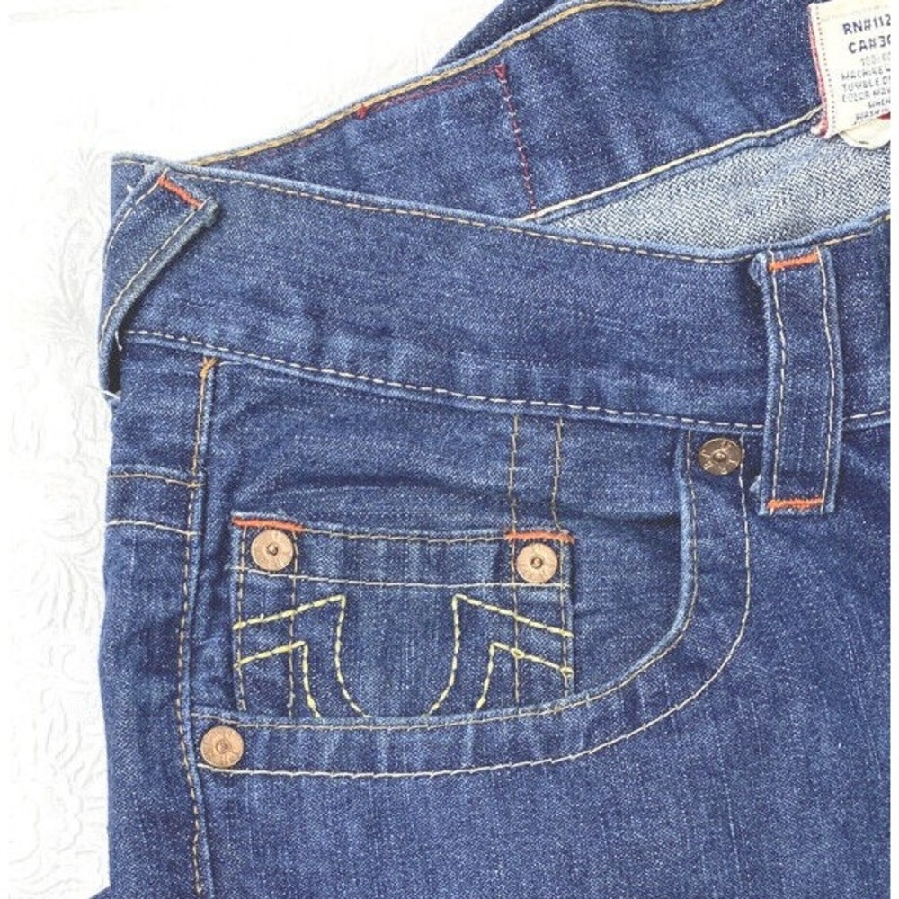 True Religion Mens Sz 36x34 Bobby Jeans - Picture 6 of 12